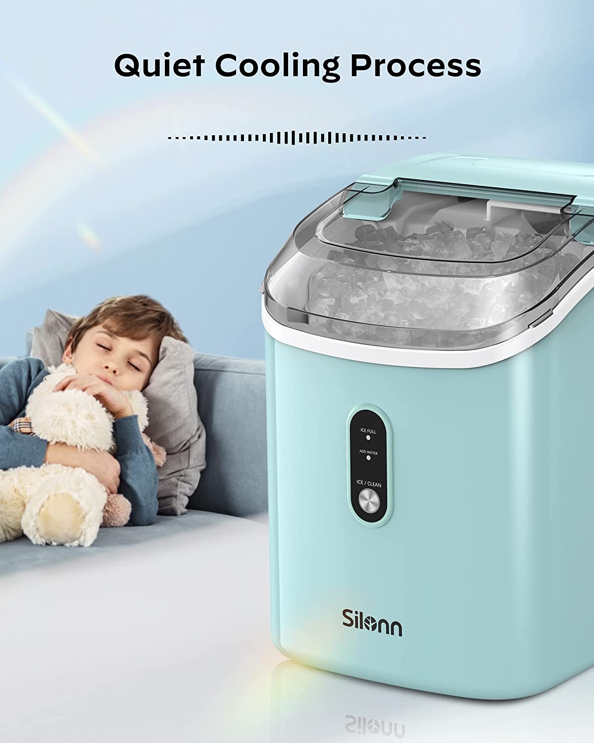 Countertop Nugget Ice Maker (33 Lbs)
