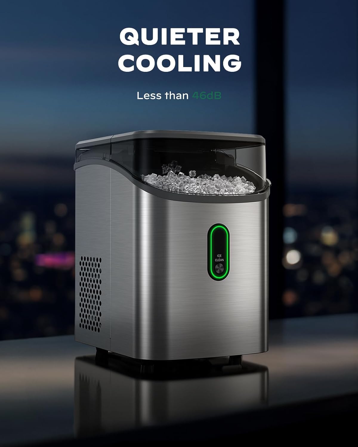 Countertop Chewable Ice Maker (33 Lbs)