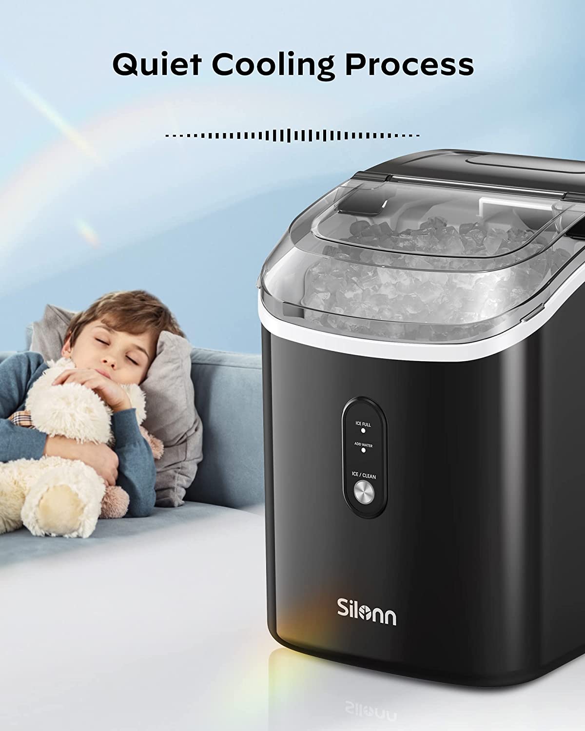 Countertop Nugget Ice Maker (33 Lbs)