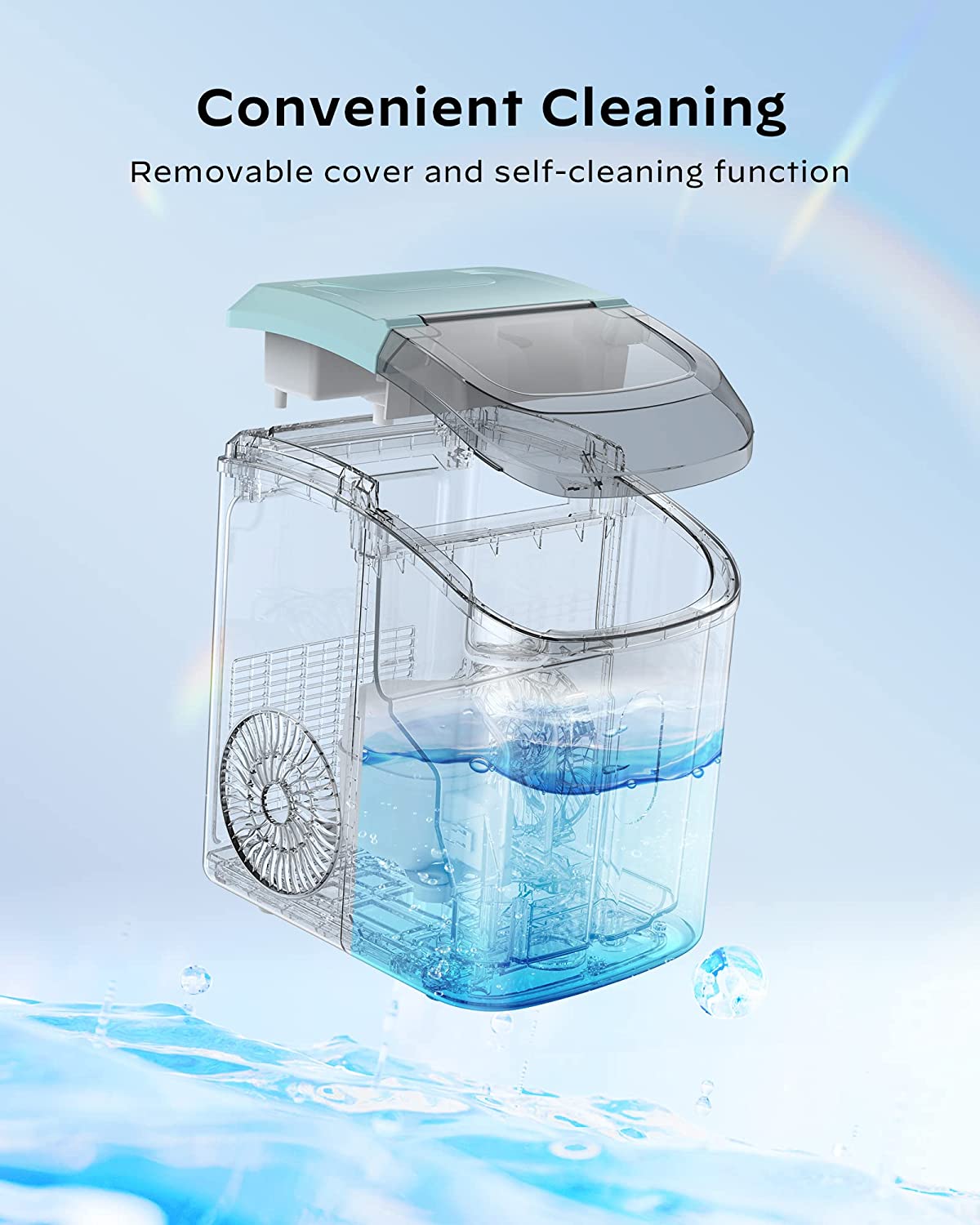Countertop Nugget Ice Maker (33 Lbs)