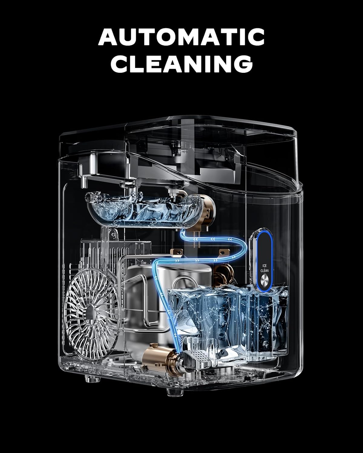 Smart Countertop Nugget Ice Maker (33 Lbs)