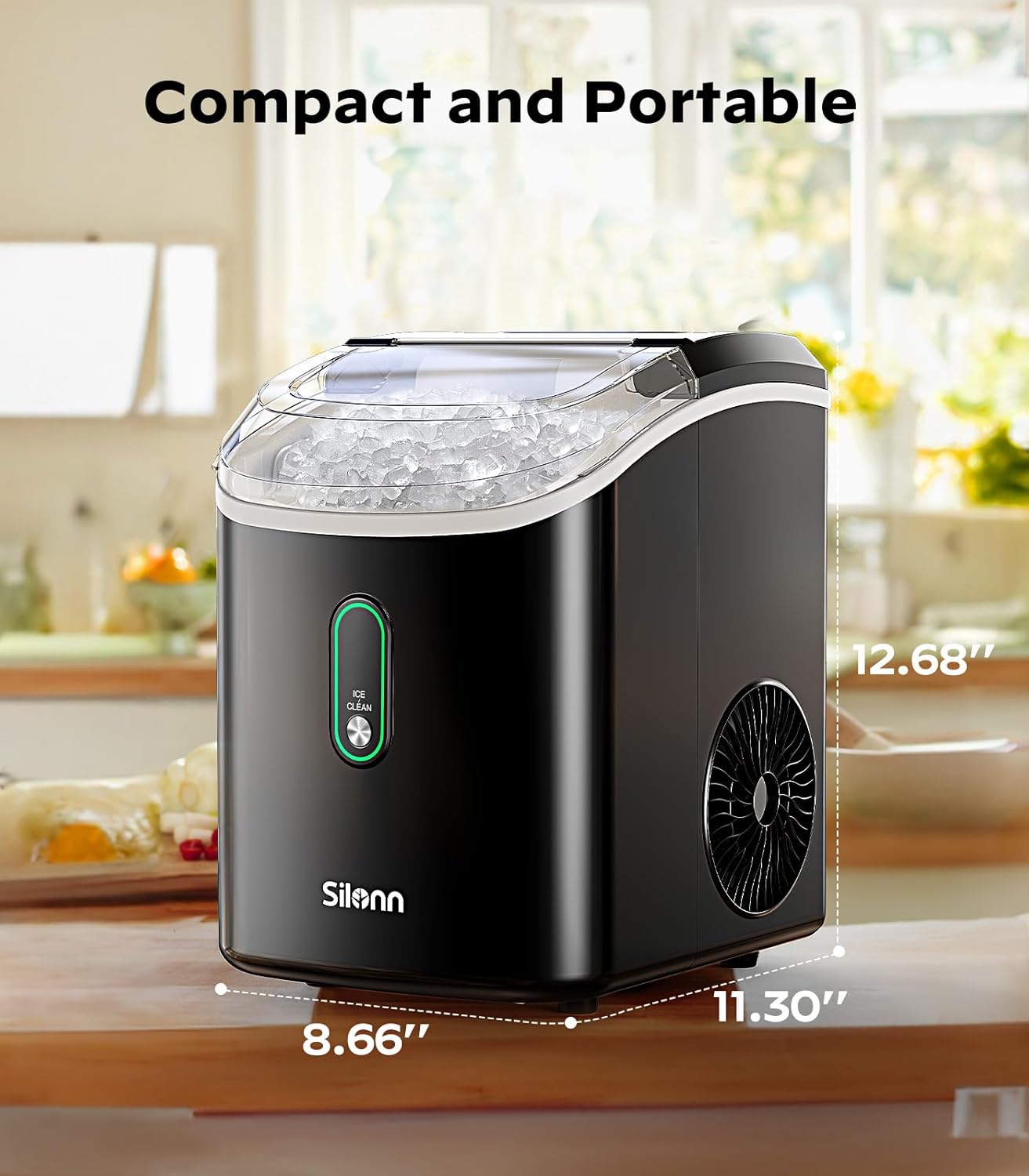 Countertop Nugget Ice Maker (33 Lbs)