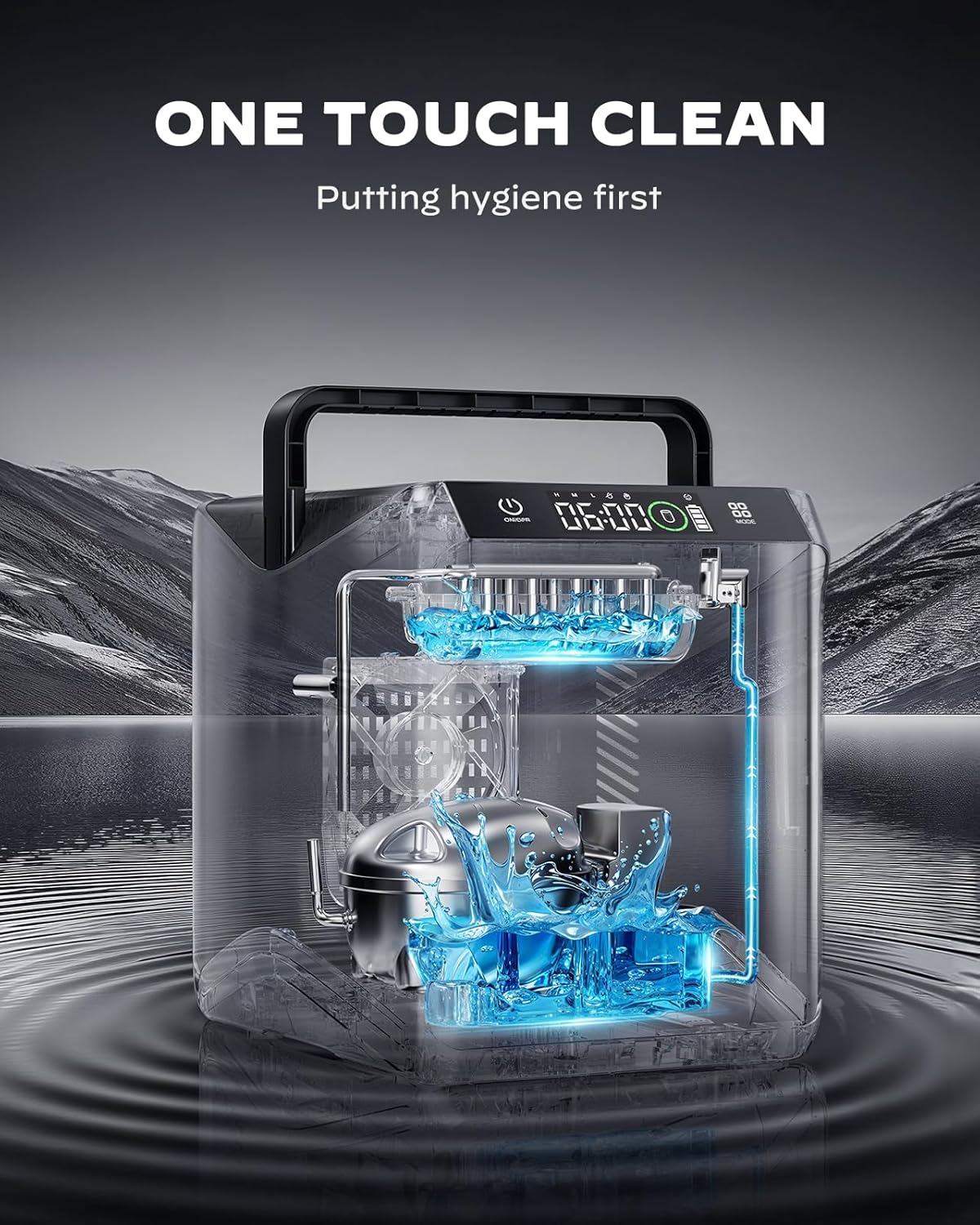 World's First Battery-Powered Ice Maker
