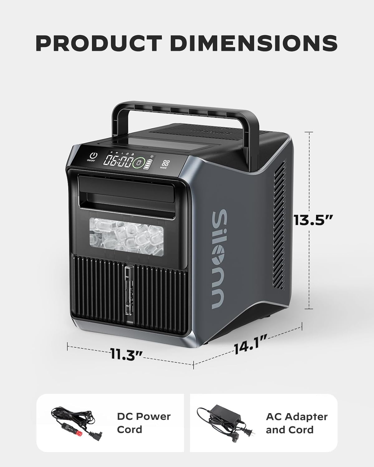 World's First Battery-Powered Ice Maker