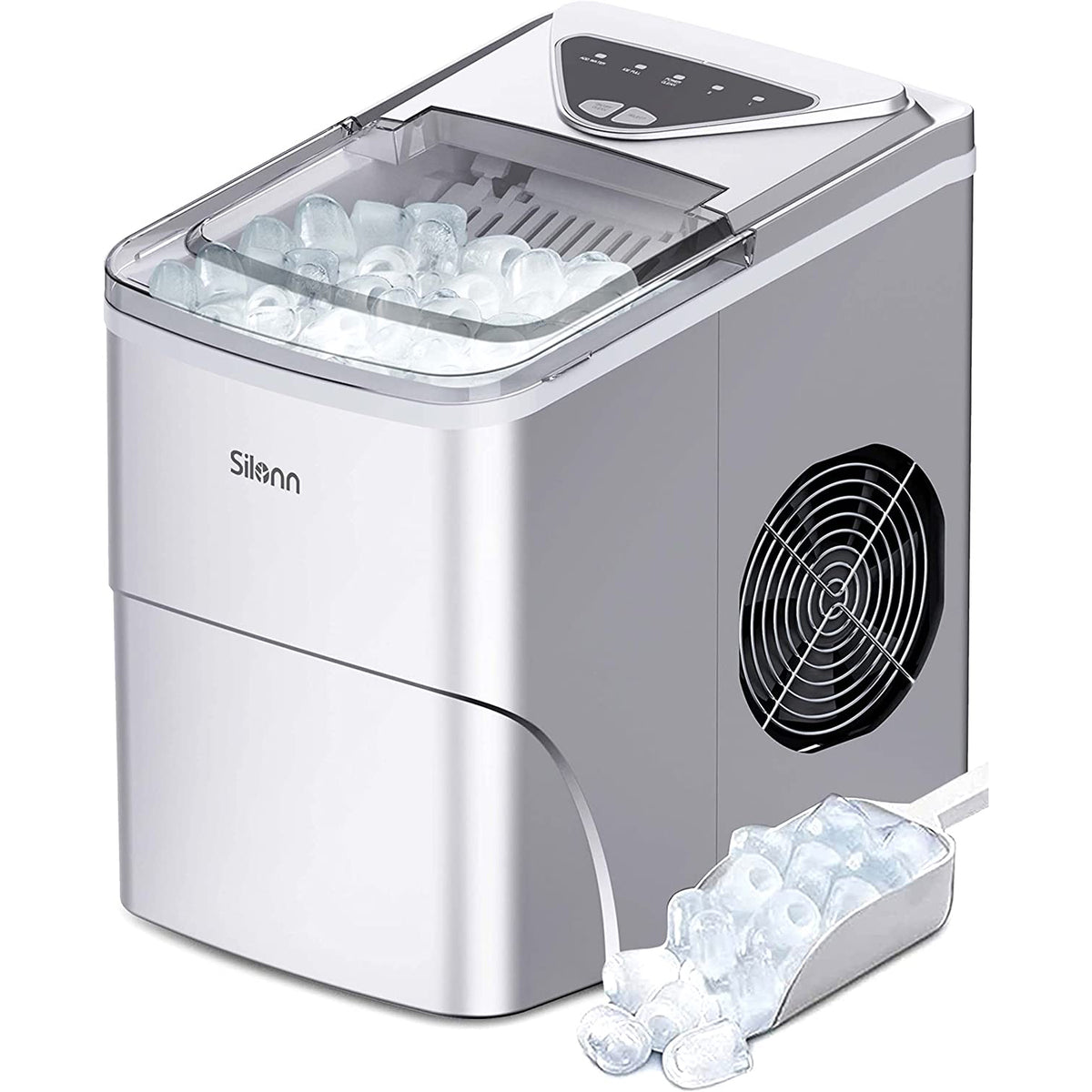 Countertop Bullet Ice Maker (26 Lbs) Silonn