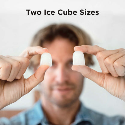 Countertop Bullet Ice Maker with Ice Basket Handle (26 Lbs)