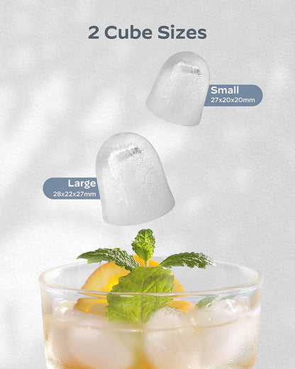 Countertop Bullet Ice Maker with Handle (26 Lbs)