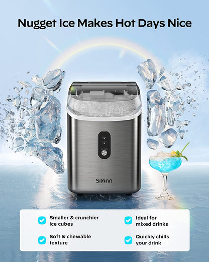 Countertop Nugget Ice Maker (33 Lbs)