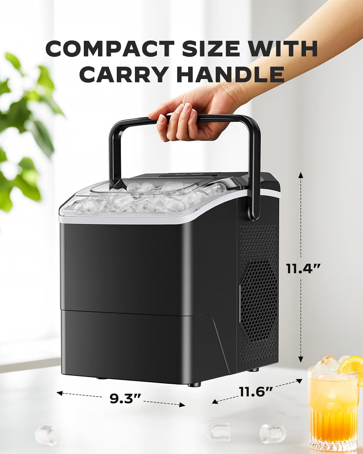 Countertop Bullet Ice Maker (26 Lbs)