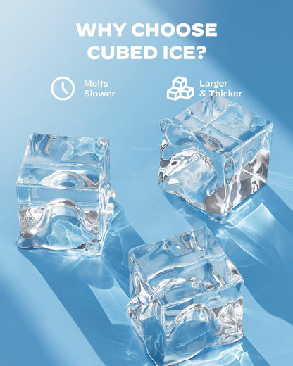 Countertop Cubed Ice Maker (44 Lbs)