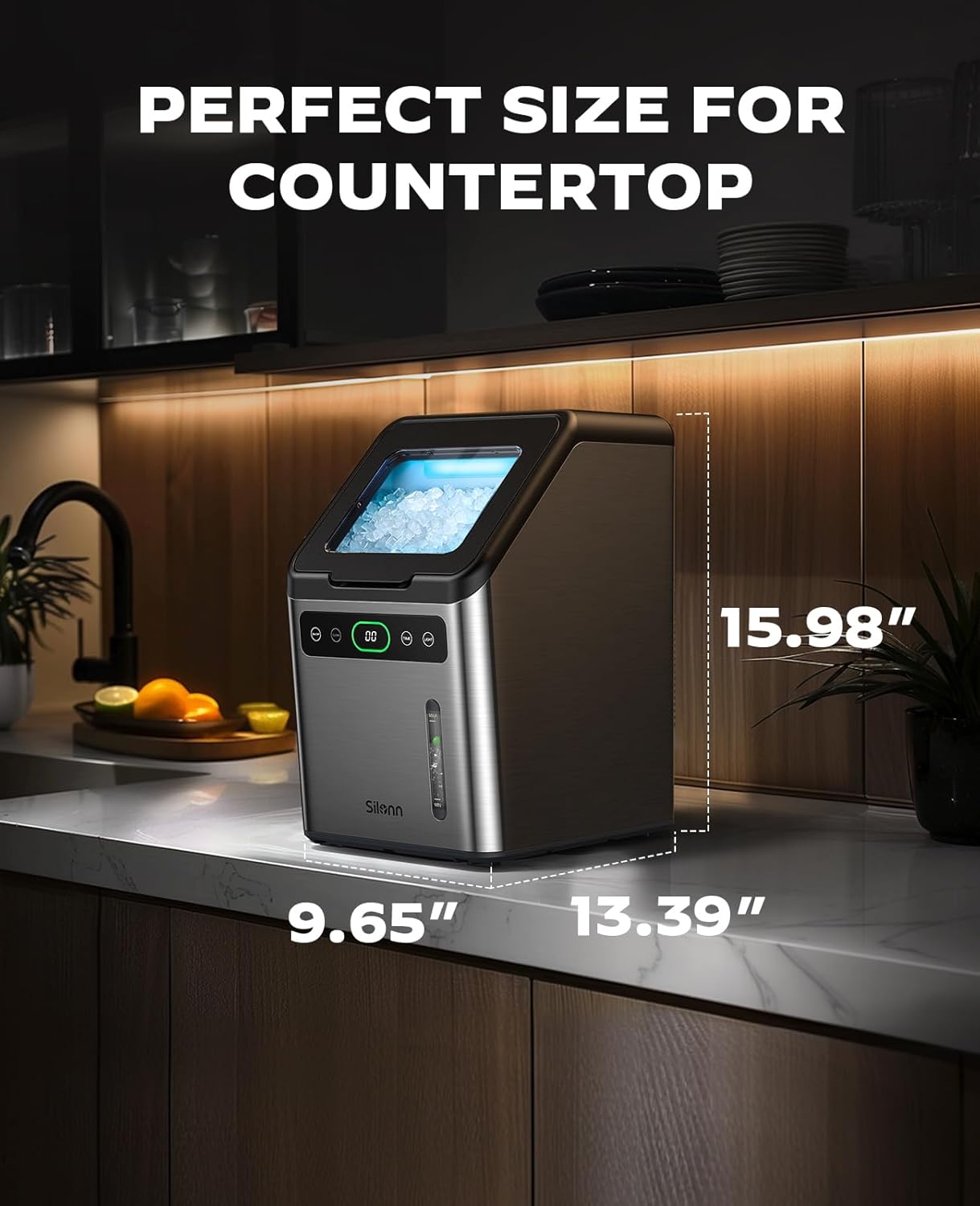 Countertop Nugget Ice Maker (40 Lbs)
