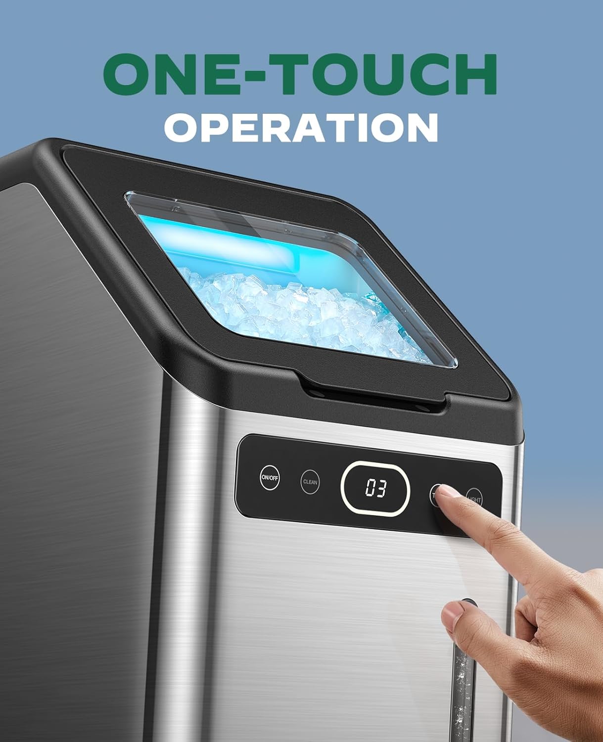 Countertop Nugget Ice Maker (40 Lbs)