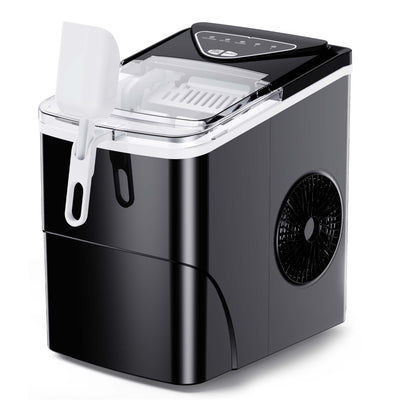 Countertop Bullet Ice Maker with Ice Basket Handle (26 Lbs)