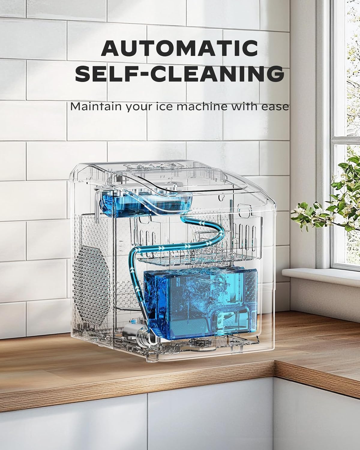 Countertop Bullet Ice Maker (26 Lbs)