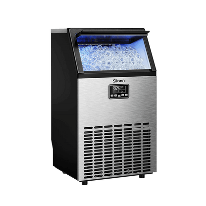 Commercial Cube Ice Maker with LCD Screen (150 Lbs)