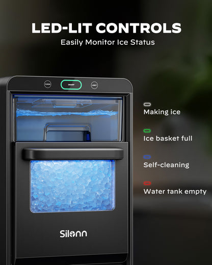 Countertop Nugget Ice Maker (44 Lbs)