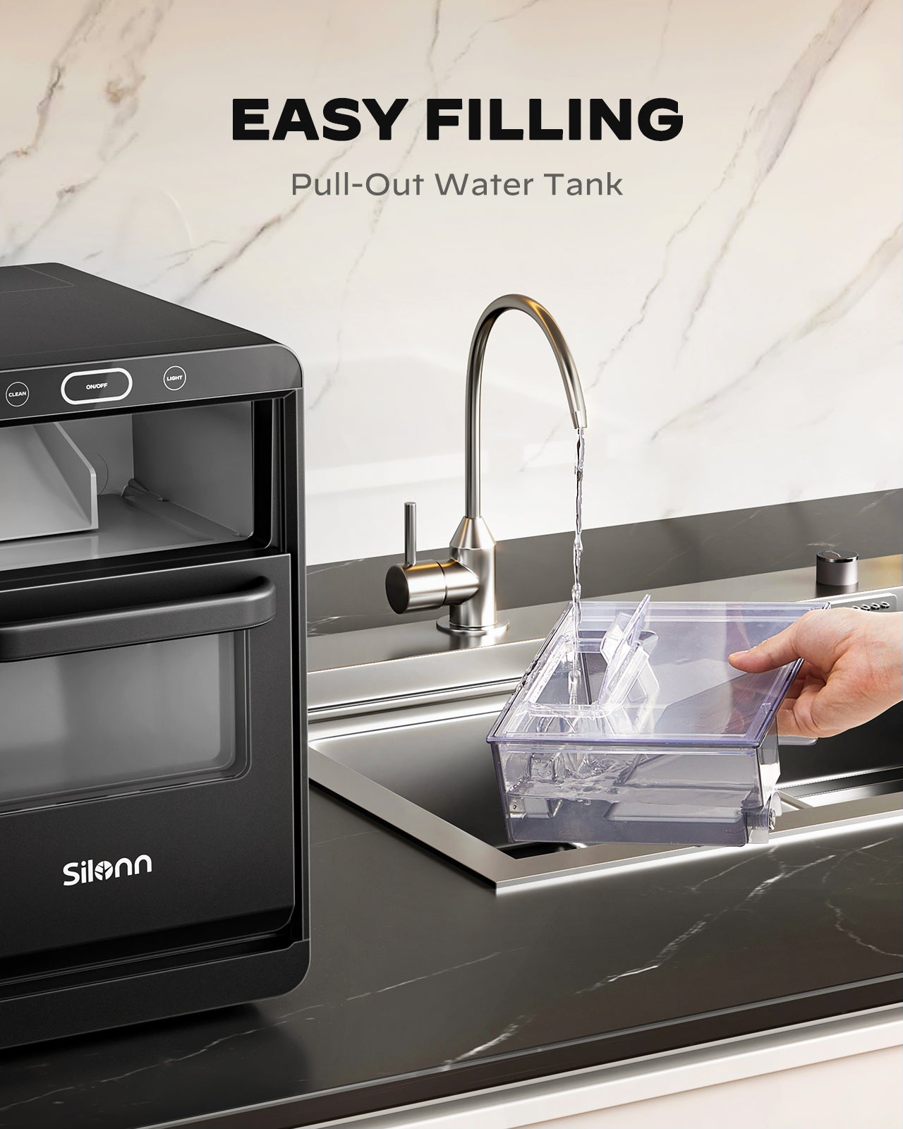 Countertop Nugget Ice Maker (44 Lbs)