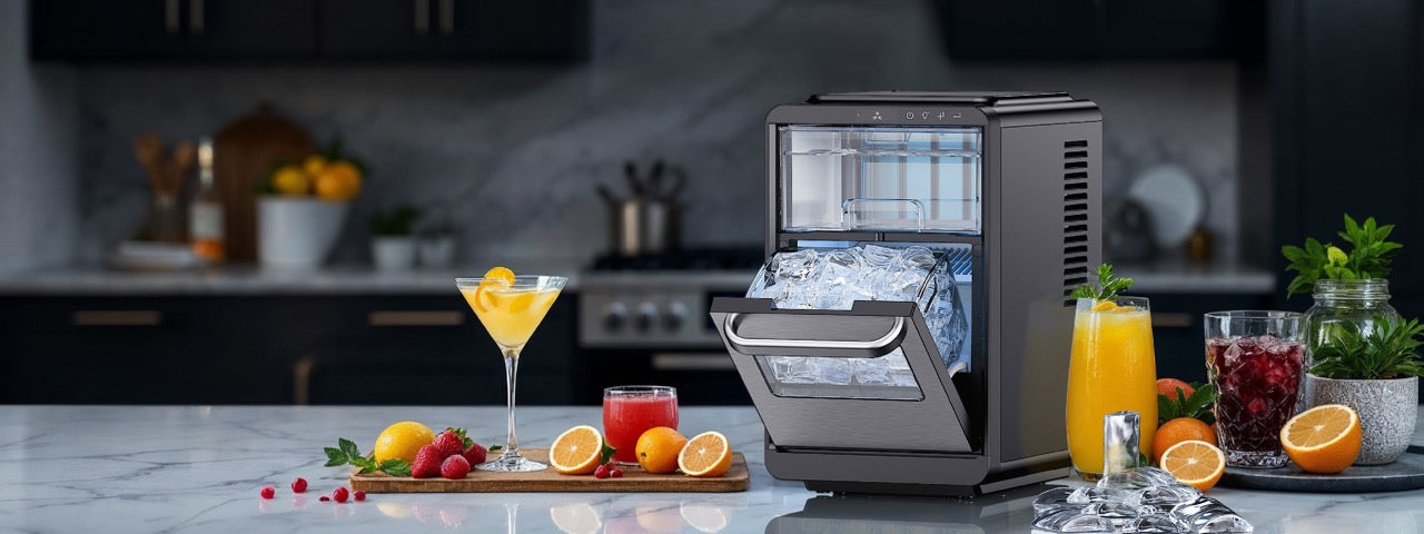 World's First Battery-Powered Ice Maker #Silonn#