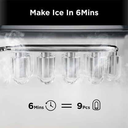Countertop Bullet Ice Maker (26 lbs) - Black