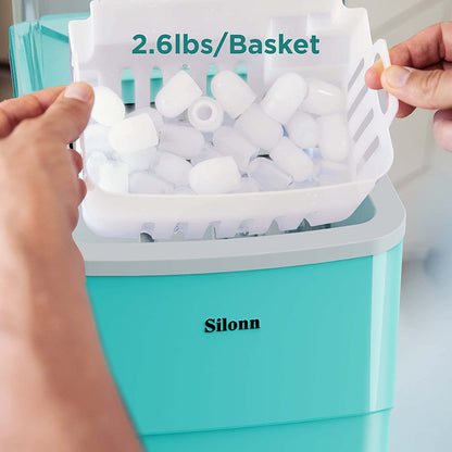Countertop Bullet Ice Maker (26 Lbs) - Green