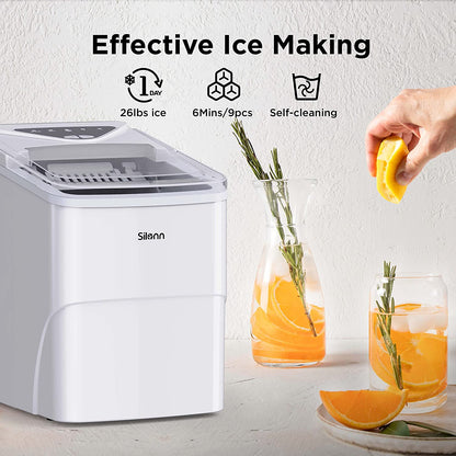 Countertop Bullet Ice Maker (26 Lbs)