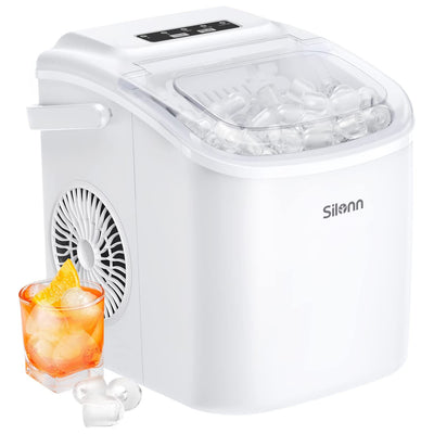 Countertop Bullet Ice Maker with Handle (26 Lbs)